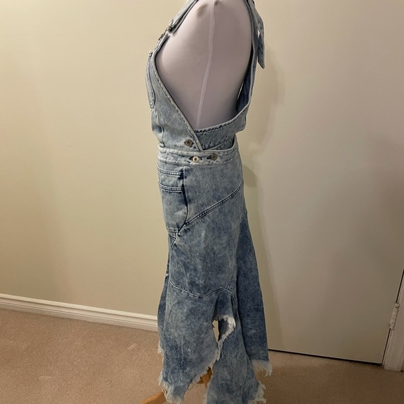 Unique Marques Almeida Dungaree dress NWOT - Picture 9 of 16